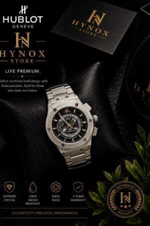 Hublot Spider Edition Stainless Steel Black Dial