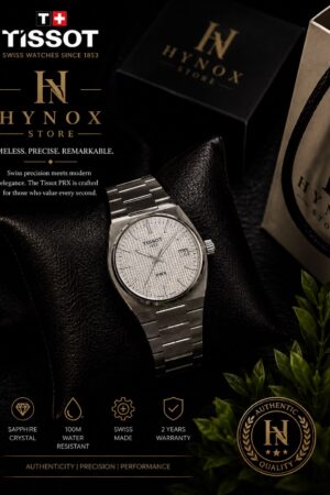 Tissot- PRX Tapisserie Dial with Master Lock